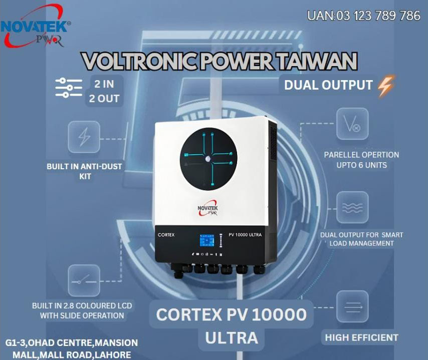 Cortex PV 10000 Ultra – Hybrid Solar Inverters – Nova Tek Power